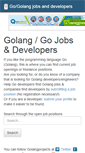Mobile Screenshot of golangprojects.com